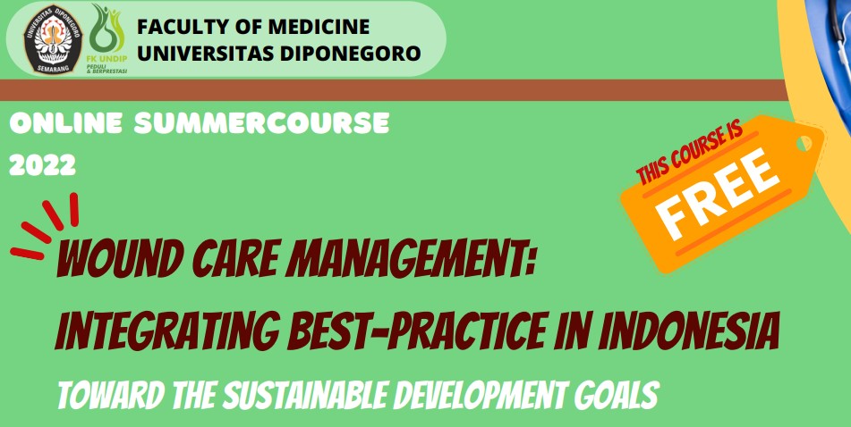 WOUND CARE MANAGEMENT: INTEGRATING BEST-PRACTICE IN INDONESIA TOWARD THE SDGs